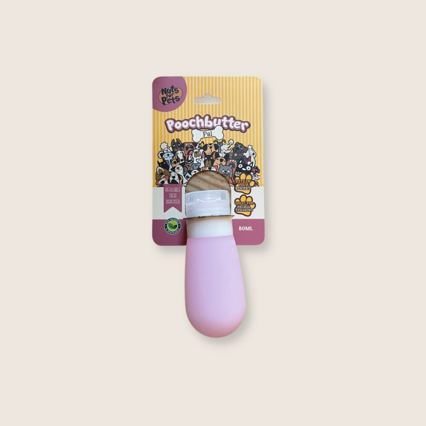 Poochbutter Pal - distributeur rechargeable